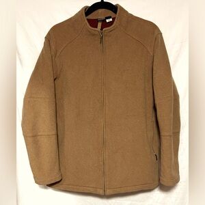 Patagonia Wool Blend Tan Camel Jacket Coat